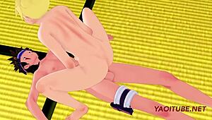 naruto yaoi compilation 4 featuring naruto, kiba, and sasuke action