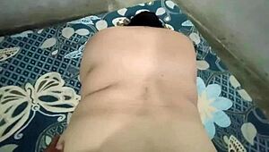 This Mexican BBW from Chalco gets her monster cock in for anal sex, masturbating herself because her husband doesn't please her.