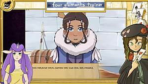 Avatar the last airbender four elements trainer part 12 katara handjob