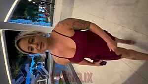 Watch me tease and ride in lingerie. My homemade video on Cassiflix shows it all!