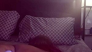 Dea teases, wanna see her dildo slide into both her tight holes?