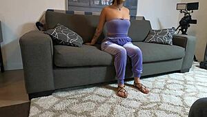 feeling the intense pleasure as aleksa gets her tattooed ass fucked hard in anal