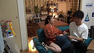 pick-up artist room: girl moans even when choked, perverted woman sex full hd