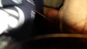 Slut sucking dick and swallowing cum in mouth.