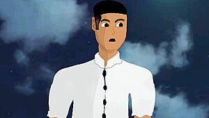 kofi explores island of lust with blowjobs and ass fucking