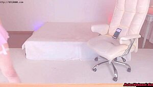 Asianwebcast Korean BJ 베이비 Double101 Rocks White Fishnet Stockings Temptation