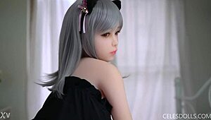 Sexy Curvy Piper Doll 150cm Akira Shows Big Boobs