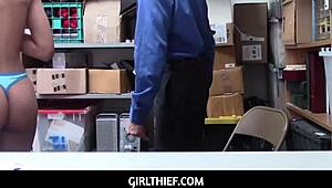 lp officer dives into ebony pussy making arie faye wet with deepthroat