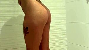 i caught her naked in the shower, and she sucked my cock