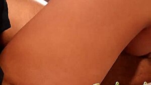 Latina Stepson Moans While Sucking Tight Pussy