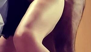 steamy backstage blowjob turns into wild sucking session with hidden thrills