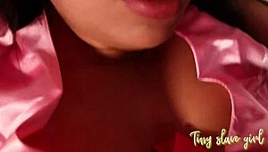 Latina Stepson Moans While Sucking Tight Pussy