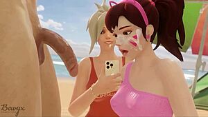 best overwatch deepthroat blowjob compilation sfm blender 2023