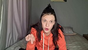 Slutty Milf Mocks Your Tiny Penis for Bigger Cock