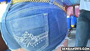 So Sexy Tiny 18+ LATINA Babe Gets HANDLED With Big Ass