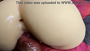 Wow! Watch Me Slide Into That Tight Narrow Hole!