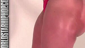 Latina Model Shows Off Her Thick Nude Body