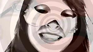 Spanish cuckold husband watches wife with small cock guy