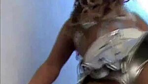 i like the little purple pvc panties you gotted for me, babe