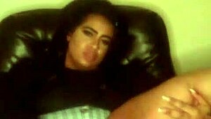 Busty Hot Ebony Milf Slut Masturbates