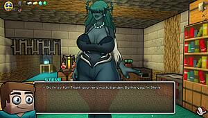 milf parody game with big tits and ass.