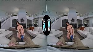 wetvr sexy call girl scarlet alexis fucked hard in first vr porn