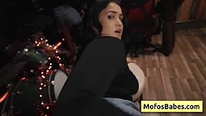 Nia Bleu’s Busty Brunette Body Rocked by Brett Maker