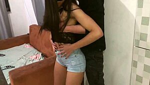 Can This Slim Girl Handle Fucking a Married Man in Crossdressing Fun?