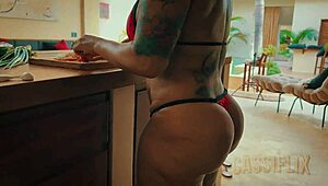 Brazilian amateur rides hard after a sensual oral massage