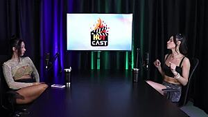 Debora Andrade Squirts Masturbating in Sheer Red Lingerie!