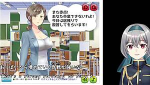 Dizzy puzzle machine offers intriguing crossdressing game with subtitles.