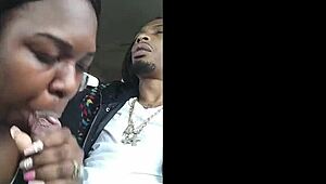 in-law giving blow job on the way to hotel?