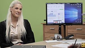 can't wait to slide my cock into blanche's sweet pussy during this loan4k casting.