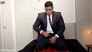 Are you ready for Christmas with Brazilian bareback action?