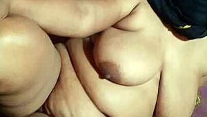 Desi aunty, wanna show off those big boobs and hairy pussy to me?