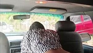 feeling wild having hot sex in public parking lot