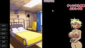 Anime game collecting dot picture big breast CG part 2