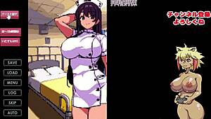 Anime game collecting dot picture big breast CG part 2