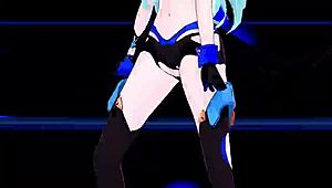 Honkai Impact MMD Follow the Leader with Drunk Vodka Girls Rozaliya Liliya Delta