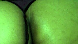 wife uses vibrator for ass play