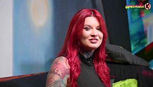 i'm interviewing naughty milf pornstars sabien demonia and kitty azora at the warehouse, their tits are amazing