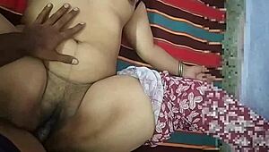 Desi Couple Enjoys Wild Assfucking with Chubby Indian MILF