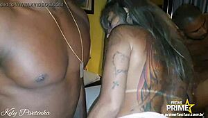 kely takes the big black cock with suzy in the prime party orgy