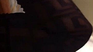 my wife got ready before heading to the club, just dancing and chilling casually