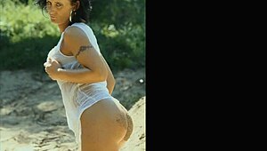 ever wondered about a black model's nude photoshoot in this intriguing time-lapse