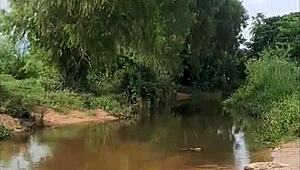 Morra After Party Pissing by River, Ends with Anal Delivery and Taking Cum