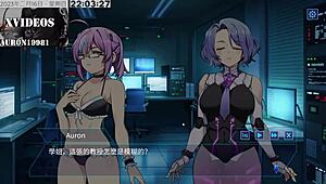 i'm watching this hentai where ai trains machine girls for sex