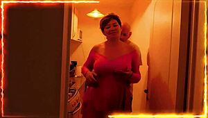 Italian wife turns slut, taking deep anal for house and food