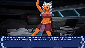 I can't get enough of this Star Wars cosplay bang