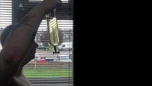 Shy Amateurs Meet Naked in Public Outdoors